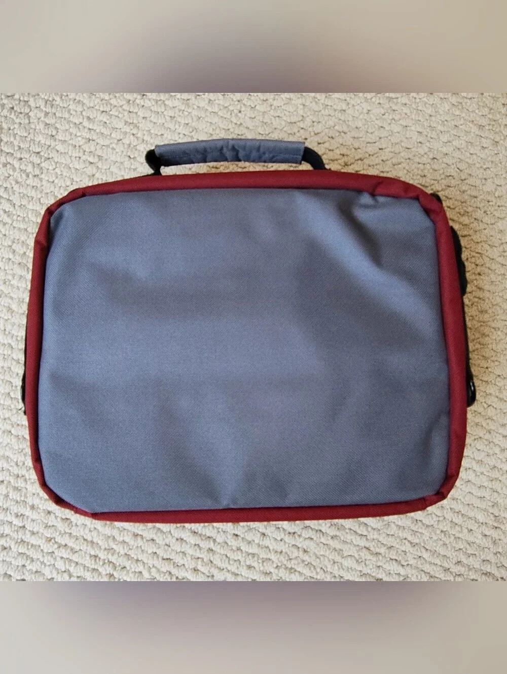 Denali Padded Tech & Travel Organizer Case - Burgundy Red